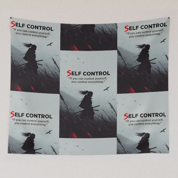 Item preview, Self Control: If You Can Control Yourself, You Control Everything Inspiring Self-control Quote designed and sold by Matt_Smith.