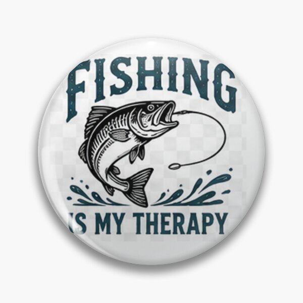 Item preview, Fishing Is My Therapy designed and sold by ser-Ile.