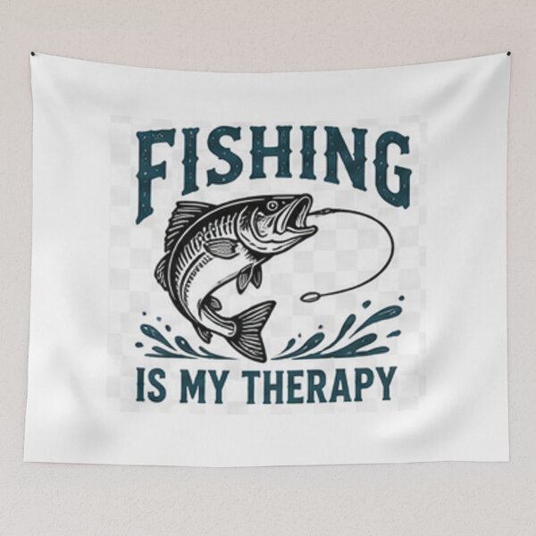 Item preview, Fishing Is My Therapy designed and sold by ser-Ile.