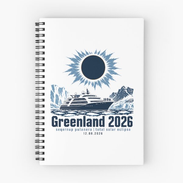 Item preview, Greenland 2026 Total Solar Eclipse Cruise Design designed and sold by Beyond Destinations.