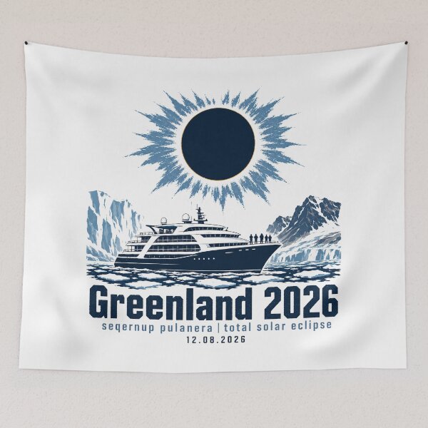 Item preview, Greenland 2026 Total Solar Eclipse Cruise Design designed and sold by Beyond Destinations.