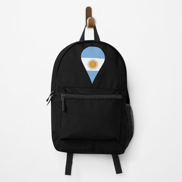 Item preview, Argentina Flag Location Pin Map Marker | Argentine Destination GPS Icon designed and sold by NTGUILTY.