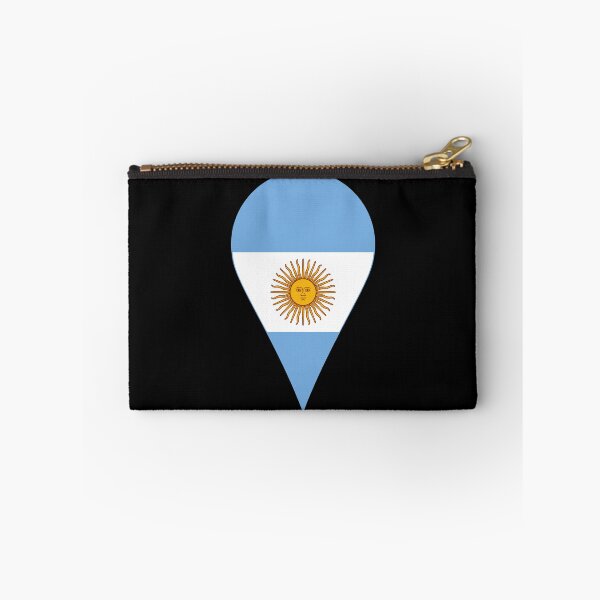 Item preview, Argentina Flag Location Pin Map Marker | Argentine Destination GPS Icon designed and sold by NTGUILTY.