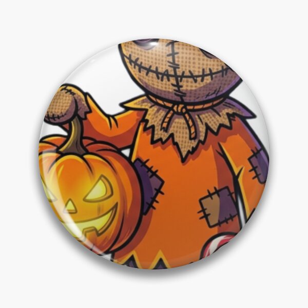 Item preview, Halloween Burlap Doll – Creepy Cute Pumpkin Design designed and sold by ShirtsUp-Lane.