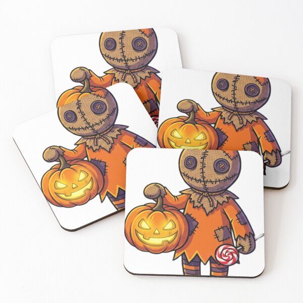 Item preview, Halloween Burlap Doll – Creepy Cute Pumpkin Design designed and sold by ShirtsUp-Lane.