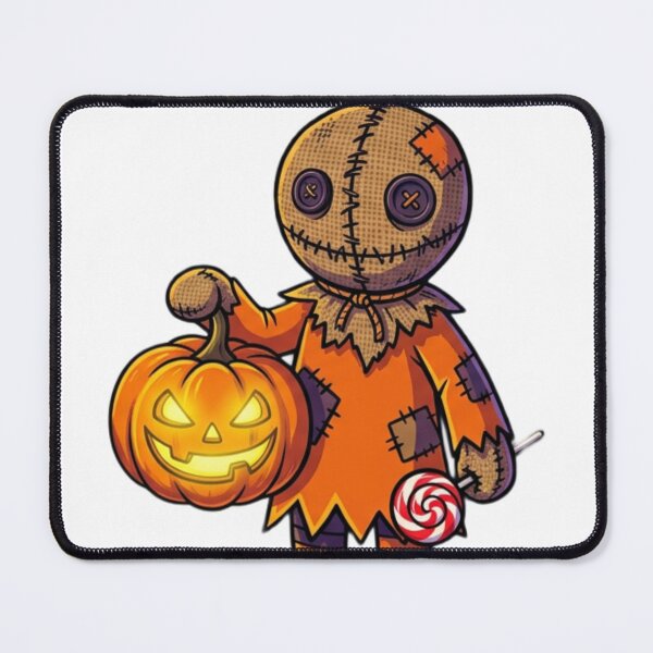 Item preview, Halloween Burlap Doll – Creepy Cute Pumpkin Design designed and sold by ShirtsUp-Lane.