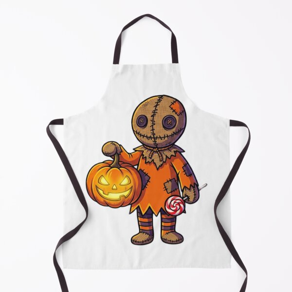 Item preview, Halloween Burlap Doll – Creepy Cute Pumpkin Design designed and sold by ShirtsUp-Lane.