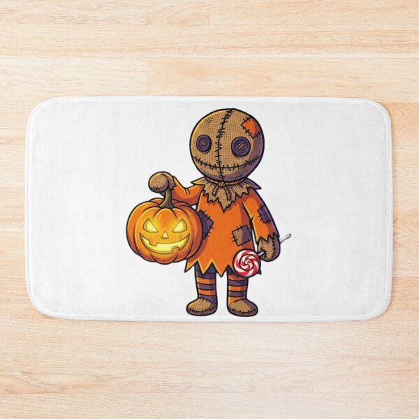 Item preview, Halloween Burlap Doll – Creepy Cute Pumpkin Design designed and sold by ShirtsUp-Lane.