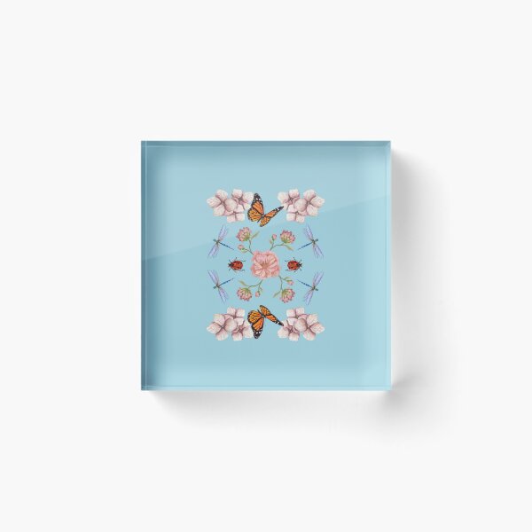 Item preview, Butterflies and Dragonflies Mandala Design designed and sold by Nene Bird Designs.