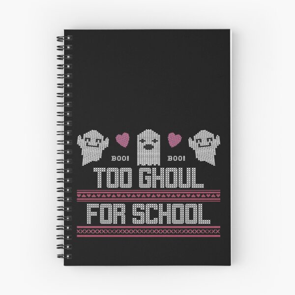 Item preview, Fake Stitching Halloween Ghosts - Too Ghoul for School designed and sold by Giddy Bear Gifts.