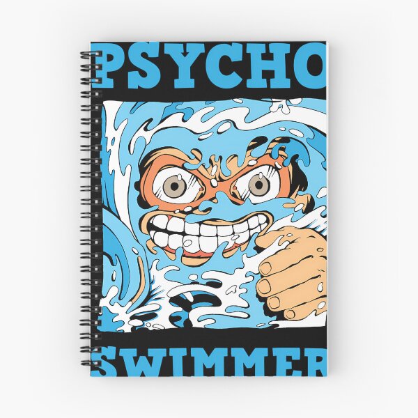 Item preview, Psycho Swimmer Water Wave designed and sold by FastCustomTees ll.