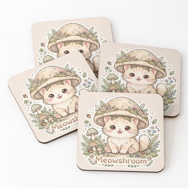 Item preview, Meowshroom Cat designed and sold by HAYA6395.