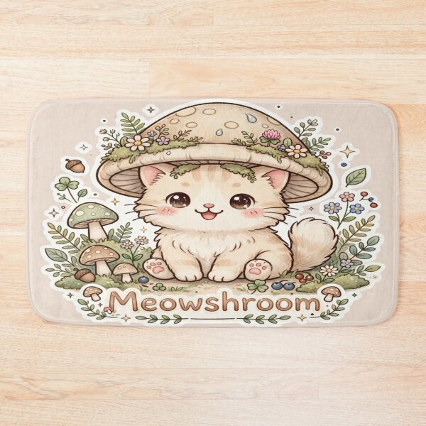 Item preview, Meowshroom Cat designed and sold by HAYA6395.