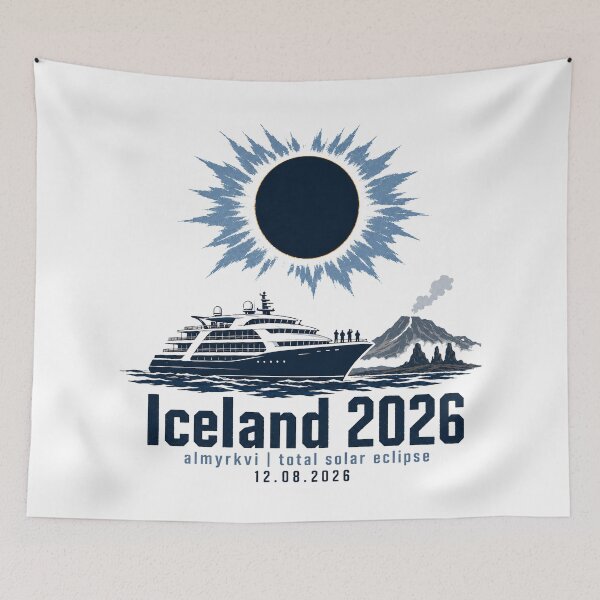 Item preview, Iceland 2026 Total Solar Eclipse Cruise Design designed and sold by Beyond Destinations.