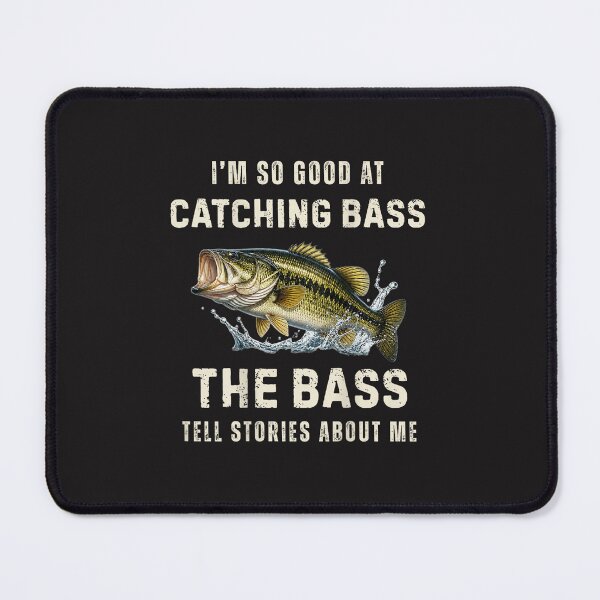 Item preview, Funny Bass Fishing I'm So Good Catching Bass Angler Vintage Design designed and sold by kiralynstration.