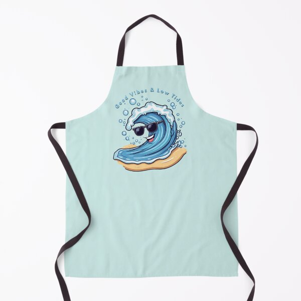Item preview, Buenas vibras y marea baja designed and sold by TeeHee Puns.