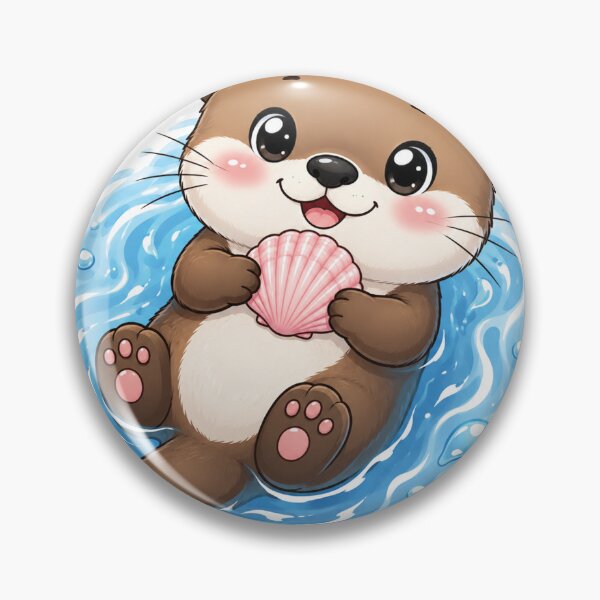 Artikelvorschau, cute Otter entworfen und verkauft von Mani801.