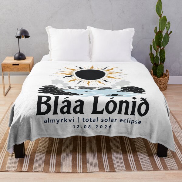 Item preview, Iceland Total Solar Eclipse 2026 Blue Lagoon Art designed and sold by Beyond Destinations.