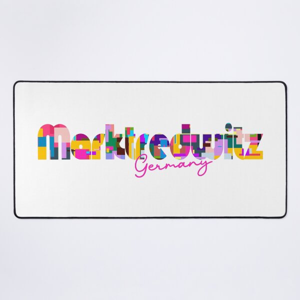 Item preview, Marktredwitz, Germany, Vibrant Abstract City Typography Art designed and sold by Wanderful-roads.