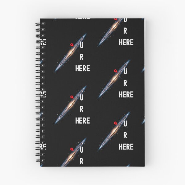 Item preview, You Are Here In the Galaxy Space designed and sold by Genius Geek.