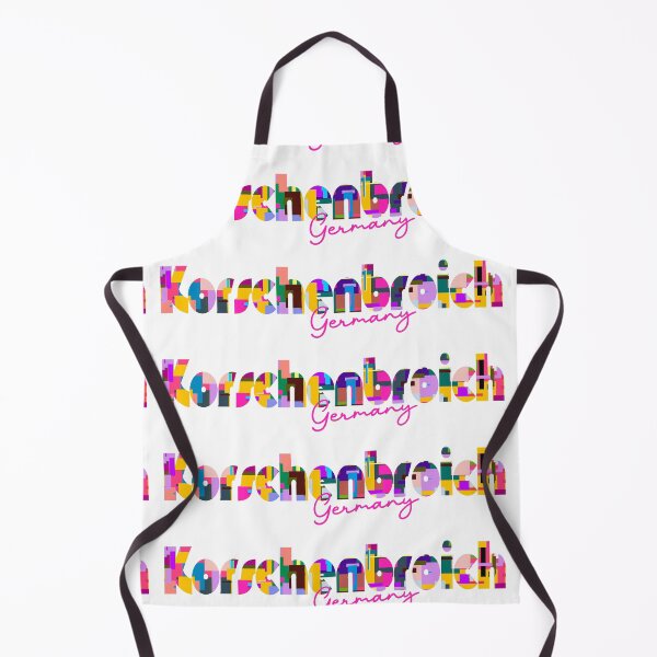 Item preview, Korschenbroich, Germany, Vibrant Abstract City Typography Art designed and sold by Wanderful-roads.