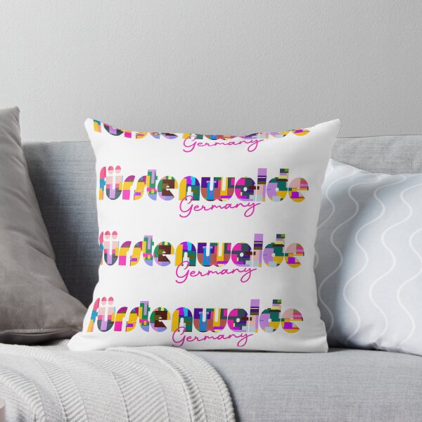 Item preview, Fürstenwalde, Germany, Vibrant Abstract City Typography Art designed and sold by Wanderful-roads.