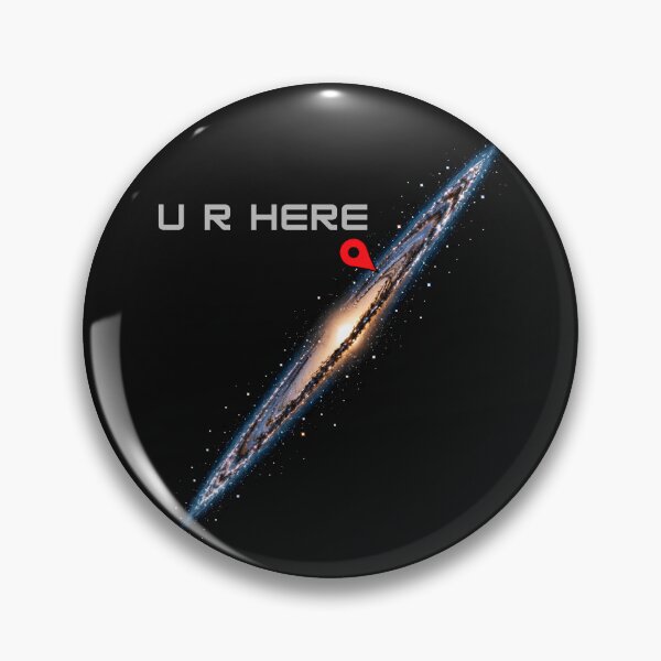 Item preview, You Are Here In the Galaxy Space designed and sold by Genius Geek.