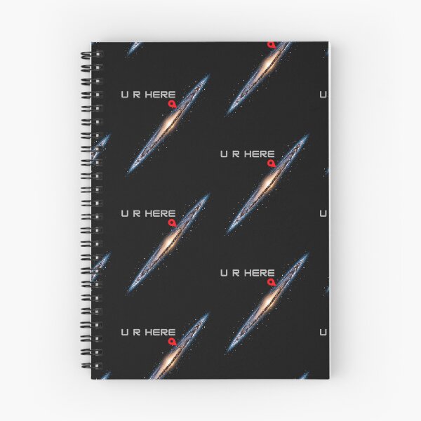 Item preview, You Are Here In the Galaxy Space designed and sold by Genius Geek.
