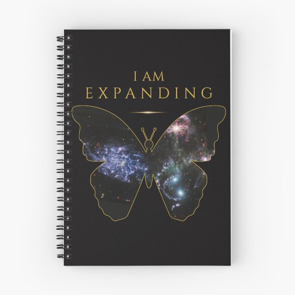 Item preview, I AM EXPANDING | Galaxy Butterfly Spiritual Art designed and sold by KittenAndCo.