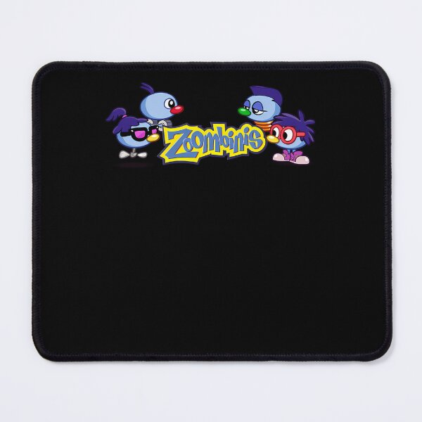 Item preview, Framed by Four Distinctive Round Blue Cartoon Characters designed and sold by Md Sohel.