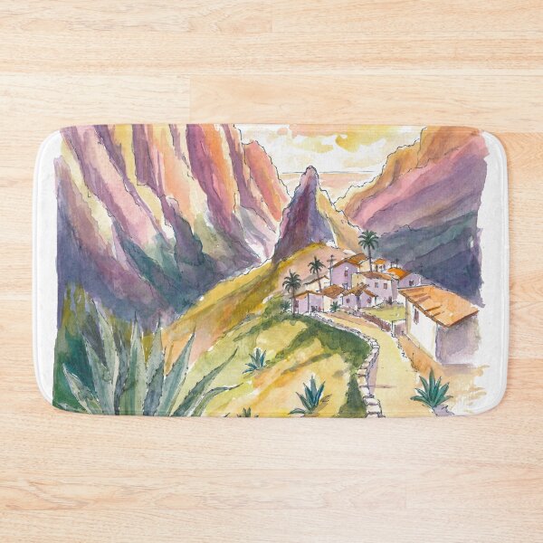Item preview, Masca Gorge Descending Toward Tenerife Atlantic Horizon designed and sold by artshop77.