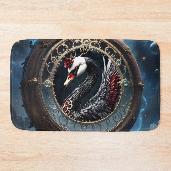 Item preview, The Crimson Swan of Moonlit Elegance designed and sold by nicky2342.