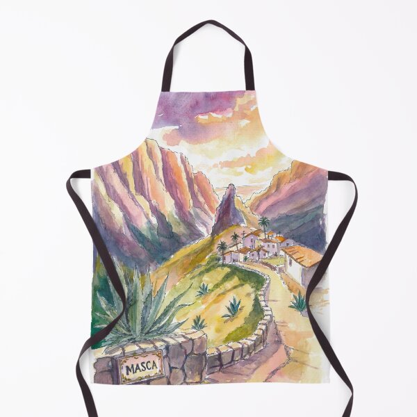 Item preview, Masca Gorge Descending Toward Tenerife Atlantic Horizon designed and sold by artshop77.