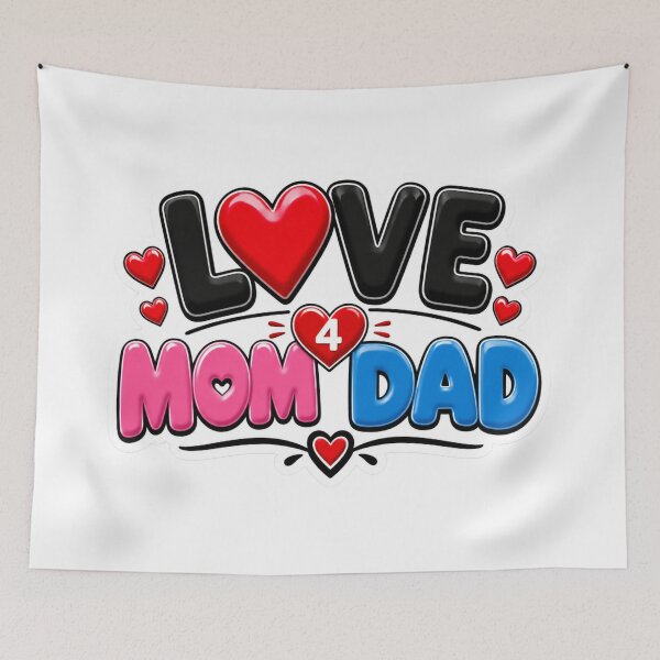 Item preview, LOVE 4 MOM DAD designed and sold by MR4me.