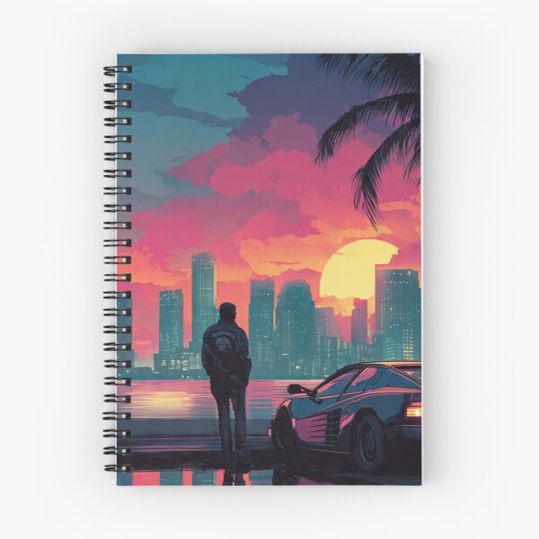 Item preview, Vice City Retro Art Poster designed and sold by Late Theory.