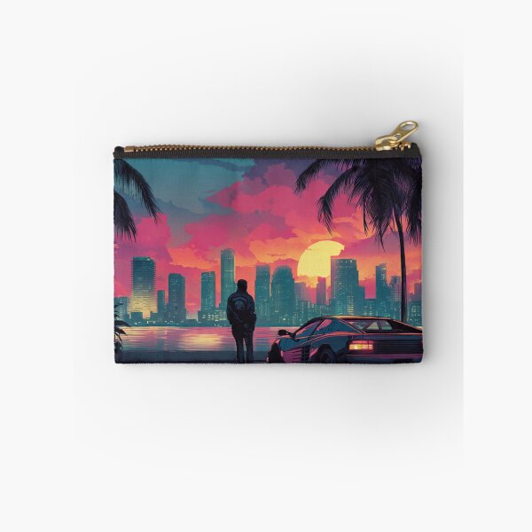 Item preview, Vice City Retro Art Poster designed and sold by Late Theory.