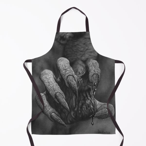 Item preview, Demonic Hand with Claws — Hyperrealistic Charcoal Drawing designed and sold by David Mateo ArtWorks.