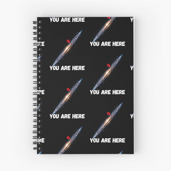 Item preview, You Are Here In the Galaxy Space designed and sold by Genius Geek.