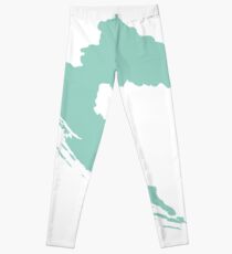 Croatia Love in Mint Leggings