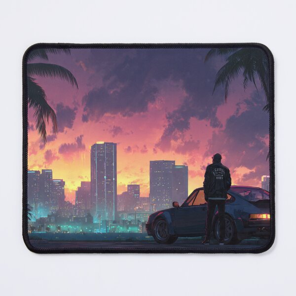 Item preview, Vice City Retro Art Poster v3 designed and sold by Late Theory.