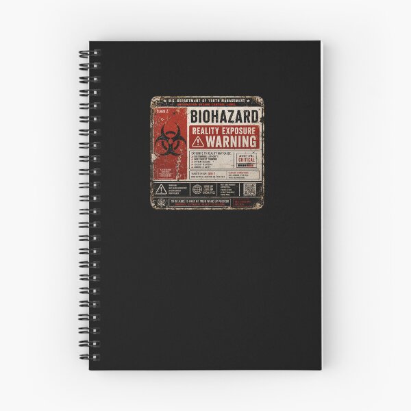 Item preview, SIGNS - Warning Biohazard Reality Exposure Warning  designed and sold by MetusArt.