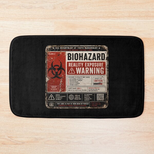 Item preview, SIGNS - Warning Biohazard Reality Exposure Warning  designed and sold by MetusArt.