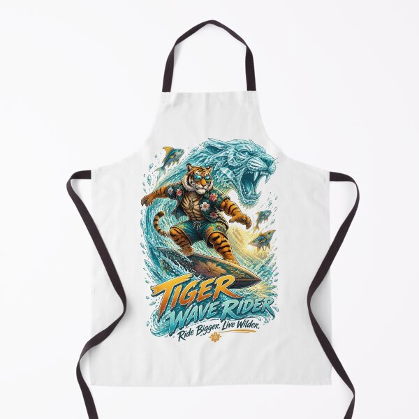 Artikelvorschau, Tiger Wave Rider Surfen Sommer entworfen und verkauft von Sovereign Supply Co..