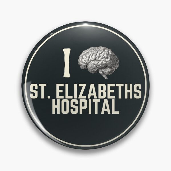 Item preview, I Love St. Elizabeths Hospital Souvenir Bumper Sticker designed and sold by GhostlyWorld.