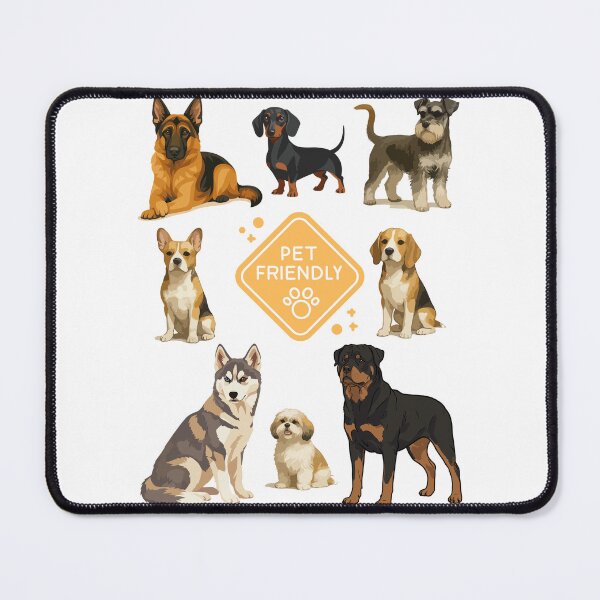 Item preview, Pet Friendly - Dog Lover designed and sold by Nene Bird Designs.