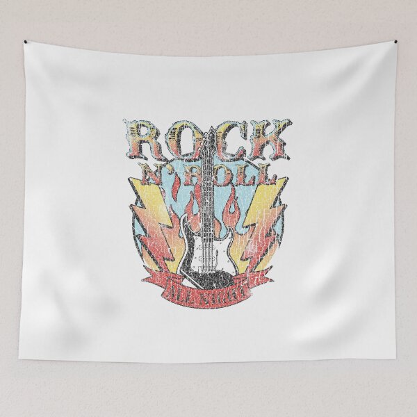 Item preview, Rock N Roll All Night Vintage Guitar designed and sold by The secret storage room.