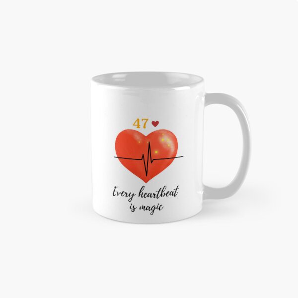 Item preview, Every Heartbeat Is Magic | 47 Chromosomes Heart Line | Down Syndrome Awareness Design designed and sold by Cartoon art with a purpose ❤️ Supporting Althea’s friends .