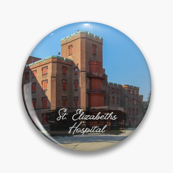 Item preview, St. Elizabeths Hospital Cursive Caption designed and sold by GhostlyWorld.