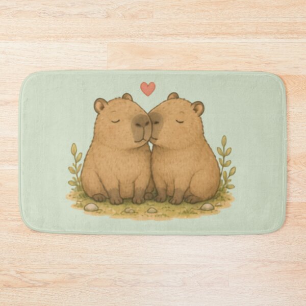 Item preview, Best Buddies Capybara designed and sold by MellowMunchkins.