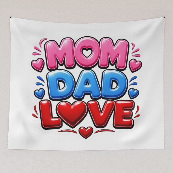 Item preview, Mom Dad Love designed and sold by MR4me.